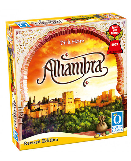 Boite de Alhambra Edition Révisée - As d'Or 2003 - Spiel Des Jahres 2003