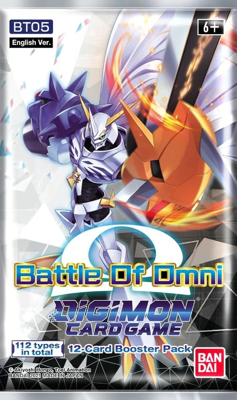 Boite de Digimon Card Game  BT05 - Booster Battle of Omni
