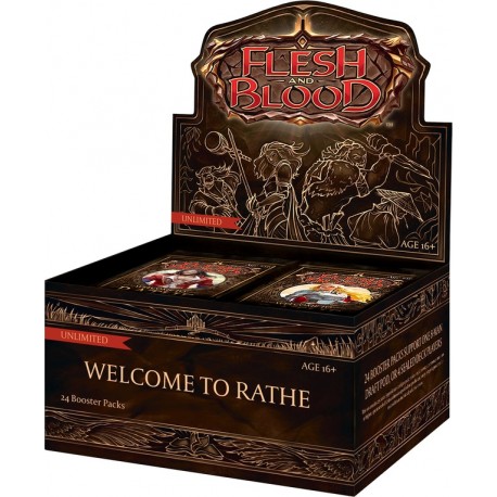 Boite de Boite de 24 boosters Flesh & Blood : Welcome to Rathe Unlimited