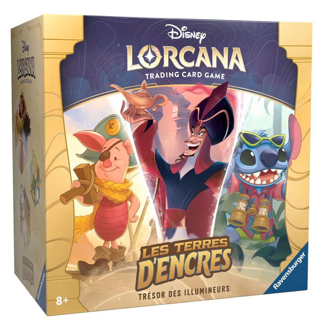 Disney Lorcana Rise of the Floodborn Trésor des Illumineurs jeu cartes