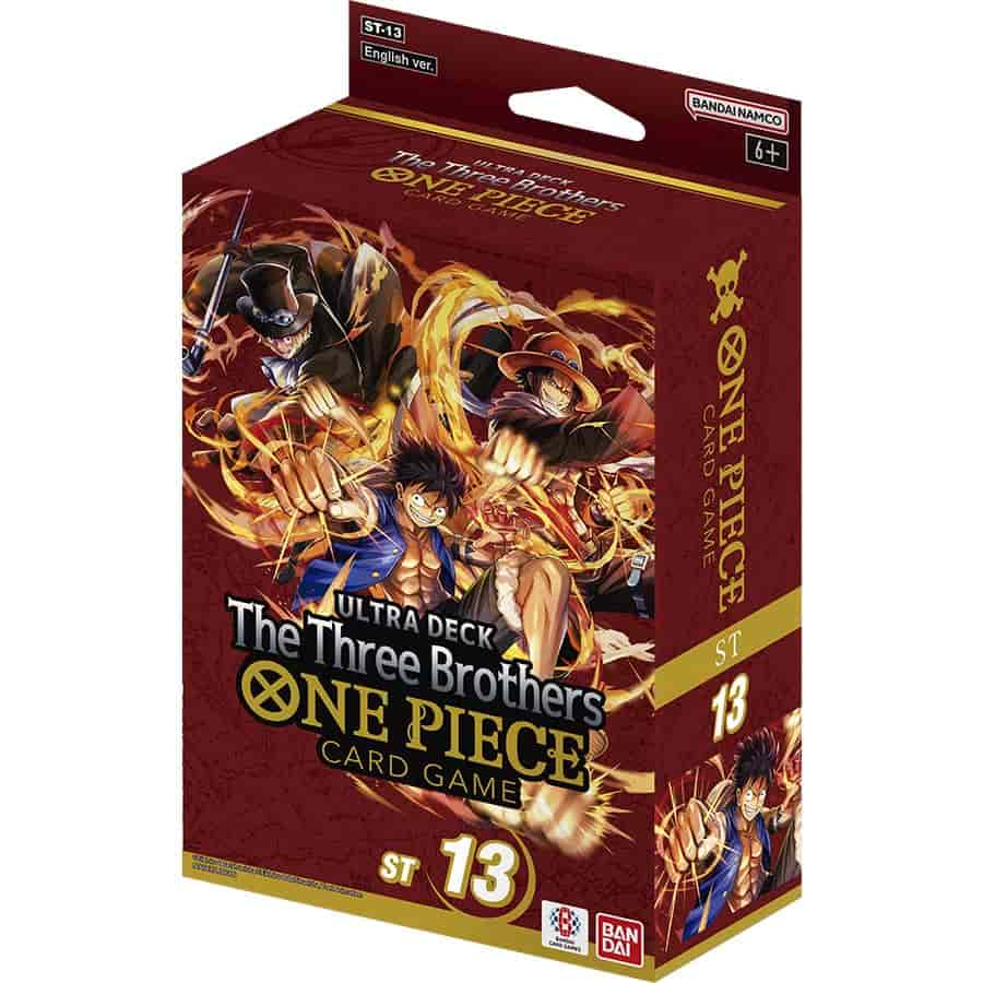 Boite de Ultra Deck One Piece Card Game ST13 - The Three Brothers