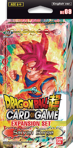 Boite de Dragon Ball Super Card Game Expansion Set Saiyan Surge BE09