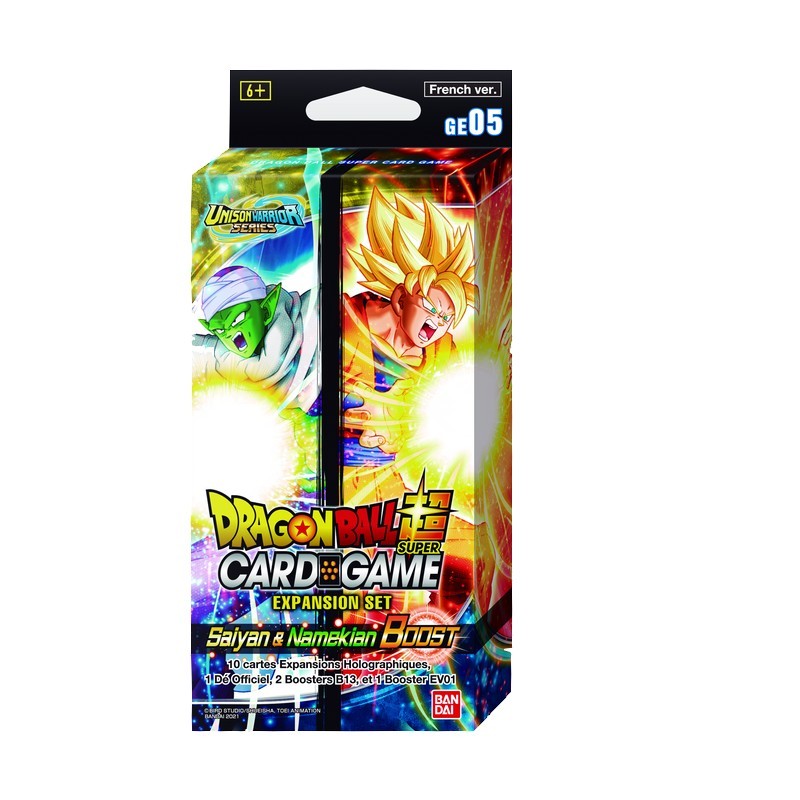 Boite de Dragon Ball Super Card Game Expansion Set GE05