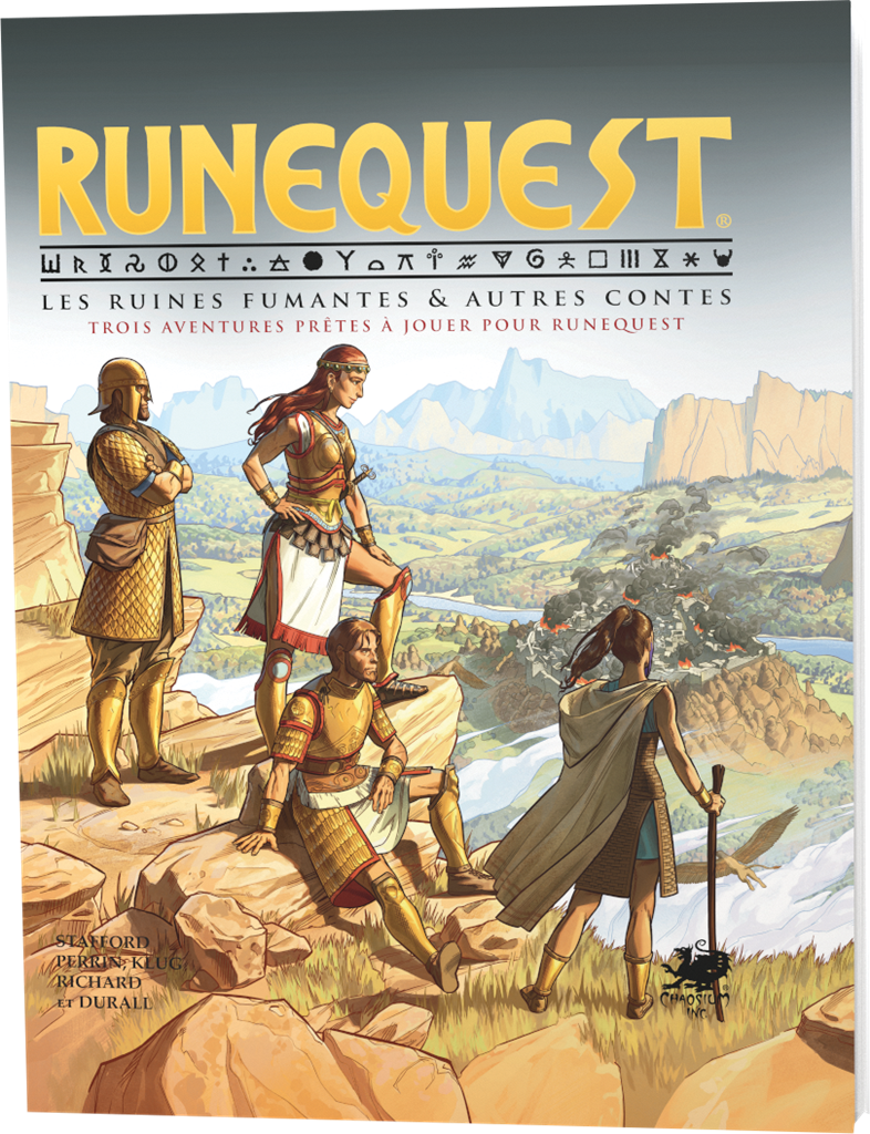 Boite de Runequest : Les Ruines Fumantes & Autres Contes