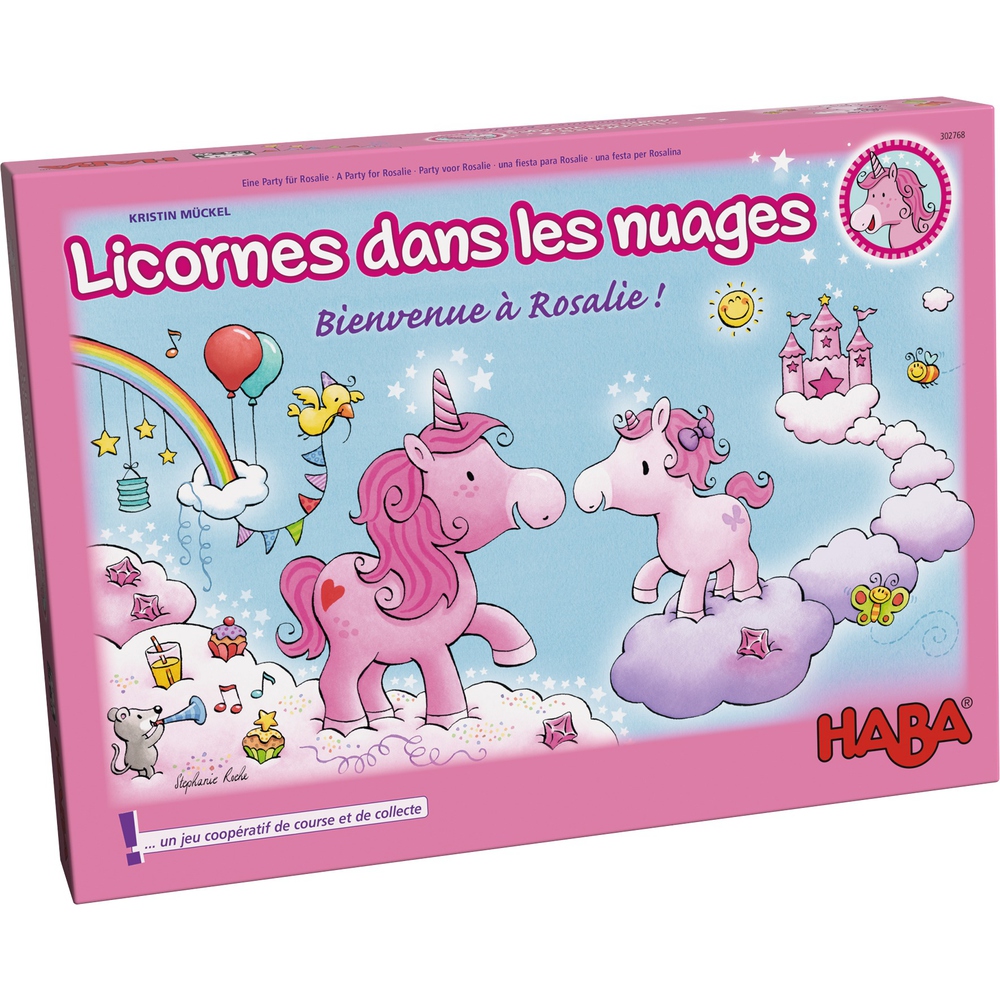 Licornes dans les nuages – Bienvenue à Rosalie    Version Multilingue  dont Français