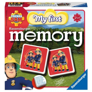 Boite de Mon premier Memory - Sam le Pompier - My First Memory Fireman Sam