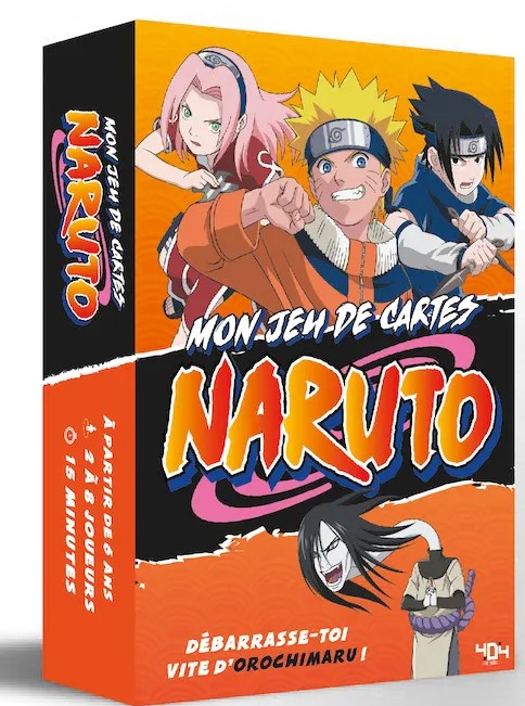 Boite de Naruto - Mon jeu de Cartes