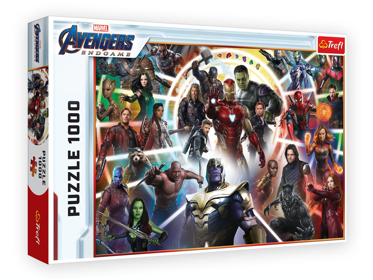 Boite de Puzzle Marvel 1000 Pièces - Avengers Endgame