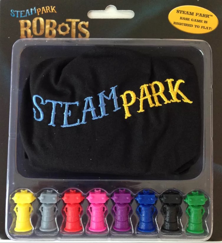 Boite de Steam Park - Robots