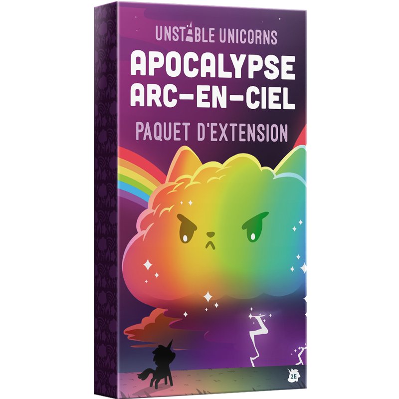 Boite de Unstable Unicorns : Extension Apocalypse Arc-en-ciel