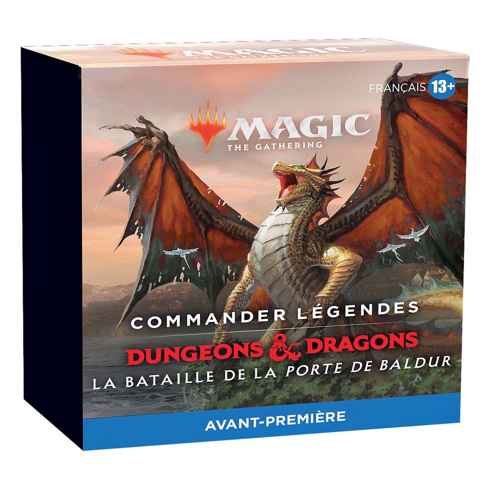 Boite de Pack d'avant-première Magic Commander Légendes : D&D - La Bataille de la Porte de Baldur